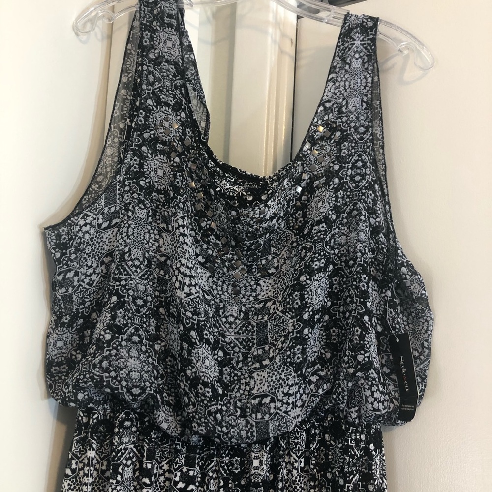 Style&Co small faces jumpsuit size L&XL